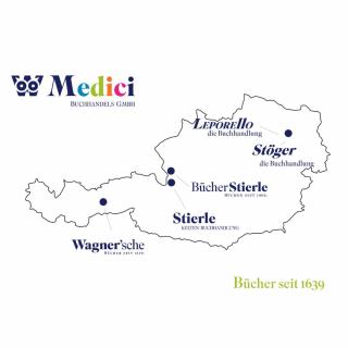 Österreich Karte mit Standorten der Medici GmbH.