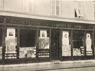Historische Aufnahme Fassade der Wagnerschen Innsbruck.